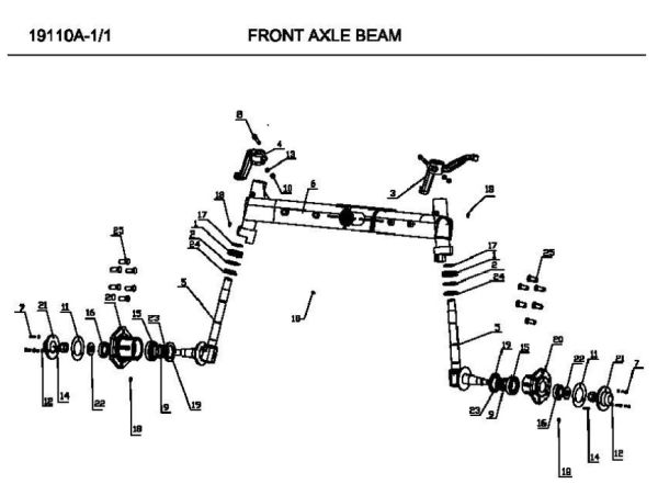 STEERING ARM DOUBLE